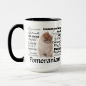 Pommeren Mok van reizen (Links)