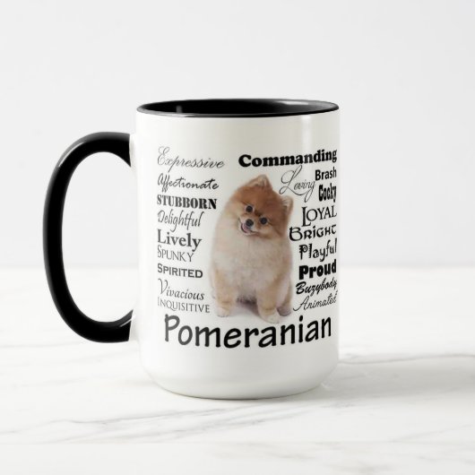 Pommeren Mok van reizen (Links)