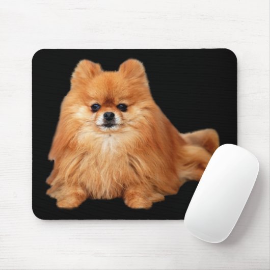 Pommeren Mousepad Muismat (Met muis)
