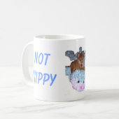 Pommeren: Niet Nippy, gewoon Licky Koffiemok (Voorkant links)