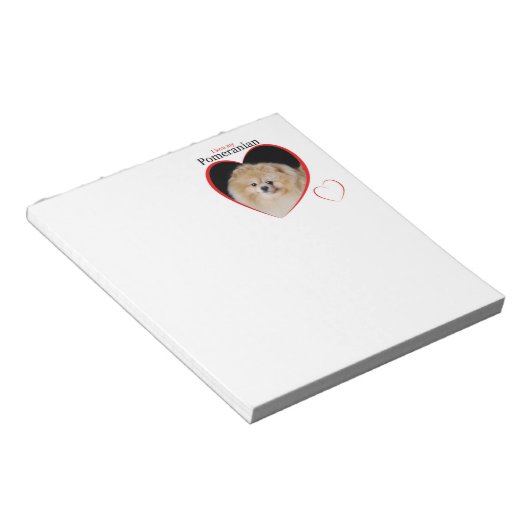 Pommeren Notitieblok (Schuin)