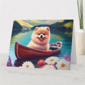 Pommeren op een peddel: een Schilderachtig avontuu Kaart (Voorkant)