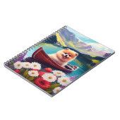 Pommeren op een peddel: een Schilderachtig avontuu Notitieboek (Linkerzijde)