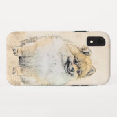 Pommeren (Oranje) schilderen - Oorspronkelijke hon Case-Mate iPhone Case (Achterkant (horizontaal))