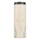 Pommeren (Oranje) schilderen - Oorspronkelijke hon Thermosbeker (Achterkant)