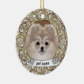 Pommeren ornament van Dog Loving Memory (Rechts)