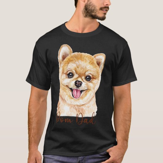 Pommeren Papa 86 T-shirt (Voorkant)