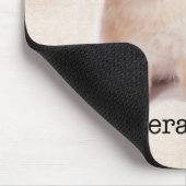 Pommeren Papa Mousepad Muismat (Hoek)