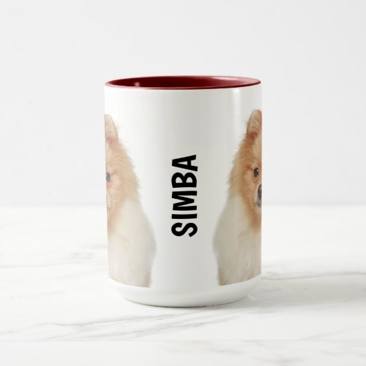 Pommeren Persoonlijke Mug Mok (Midden)