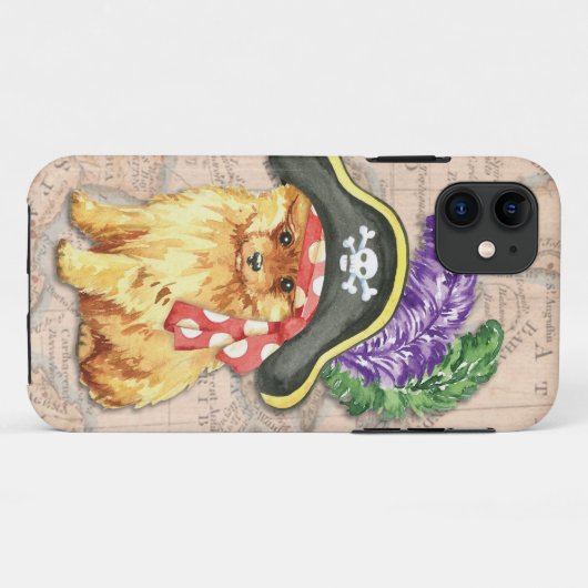 Pommeren Pirate Case-Mate iPhone Case (Achterkant (horizontaal))