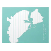 Pommeren Pom Dog Puppy Notitieblok (Voorkant)