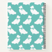 Pommeren Pom Dog Puppy Notitieboek (Achterkant)