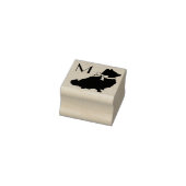 Pommeren Pom Dog Puppy Rubberstempel (Stempel)