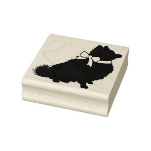 Pommeren Pom Dog Puppy Rubberstempel