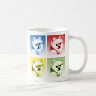 Pommeren Pop Art Koffiemok