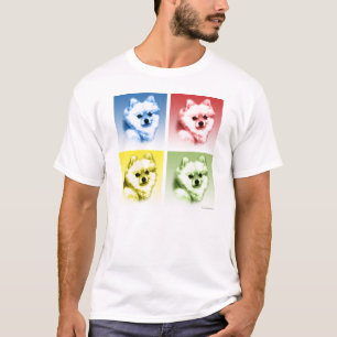 Pommeren Pop Art T-shirt