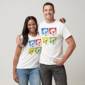 Pommeren Pop Art T-shirt (Unisex)