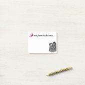 Pommeren Princess Notes met originele illustraties (Op bureau)