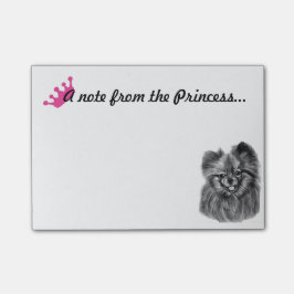 Pommeren Princess Notes met originele illustraties