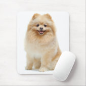 Pommeren Puppy Dog Mousepad Muismat (Met muis)