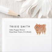 Pommeren retouradres etiket (Insitu)