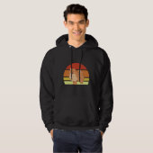 Pommeren Retro Sun 6 Hoodie (Voorkant volledig)