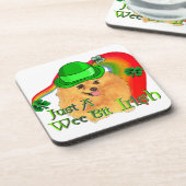Pommeren St Patricks Day Drankjes Onderzetter (Linkerzijde)