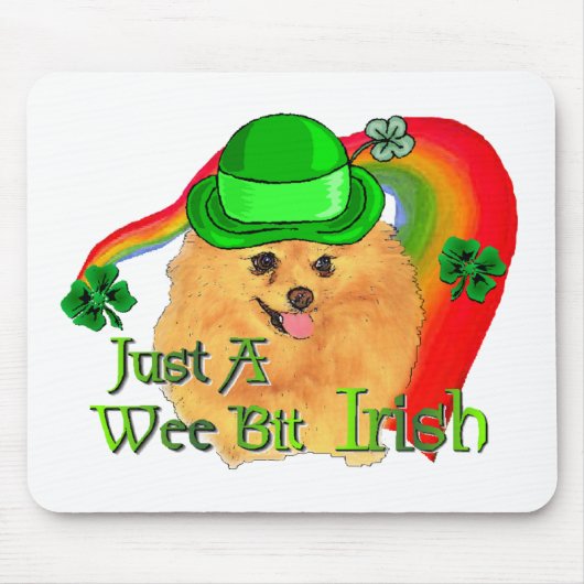 Pommeren St Patricks Day Muismat (Voorkant)