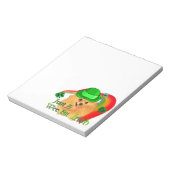 Pommeren St Patricks Day Notitieblok (Linkerzijde)