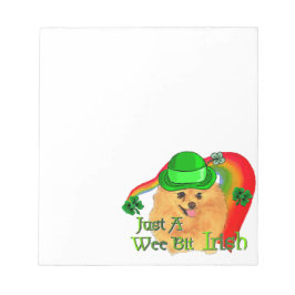 Pommeren St Patricks Day Notitieblok