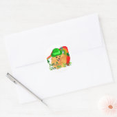Pommeren St Patricks Day Ronde Sticker (Envelop)
