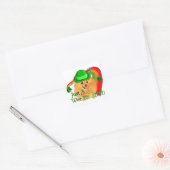 Pommeren St Patricks Day Vierkante Sticker (Envelop)