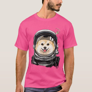 Pommeren Sterrenastronaut Space Exploro T-shirt