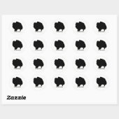 Pommeren Sticker (Vel)
