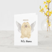 Pommeren Sympathische Memorial Kaart (Gele Bloem)