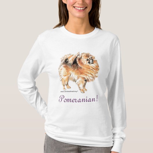 Pommeren! T-shirt (Voorkant)