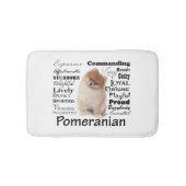 Pommeren Traits Bathmat Badmat (Voorkant)