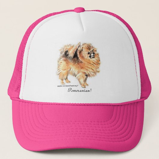 Pommeren! Trucker Pet (Voorkant)