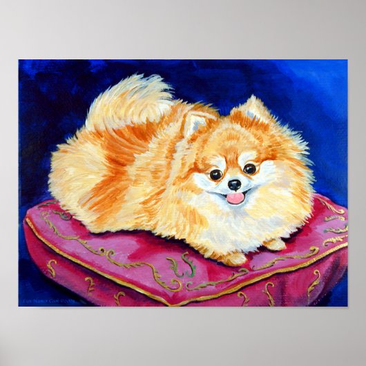 Pommeren Wall Print Poster (Voorkant)