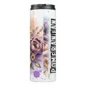 Pommeren's Fluffy Floral Dream Thermosbeker (Achterkant)