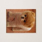 Pommerische Dog Pet Puppy Small Schattig baby Legpuzzel (Horizontaal)