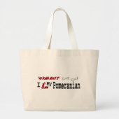 pommerische Gifts Grote Tote Bag (Voorkant)