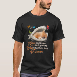 Pommerische hondenliefde verloren aan honden prach t-shirt