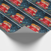 Pommerische tandwielaandrijving cadeaupapier (Hoek)