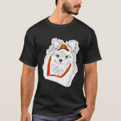 Pommerische vuurpup t-shirt (Voorkant)