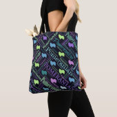 Pommerische Word Art Tote Bag (Dichtbij)