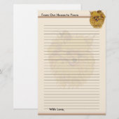 Pommern Briefpapier (Voorkant / Achterkant)