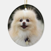 Pommern Headshot 1 Keramisch Ornament (Links)