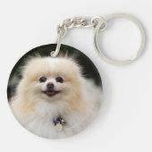 Pommern Headshot 1 Sleutelhanger (Achterkant)