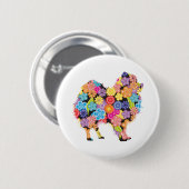 Pommern Ronde Button 5,7 Cm (Voorkant /achterkant)